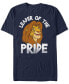 ფოტო #1 პროდუქტის Disney Men's The Lion King Simba Leader of The Pride Short Sleeve T-Shirt