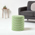 Фото #2 товара Designer Hocker Ottoman rund Gingham