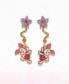 Disney Winnie the Pooh Multi-Color Piglet Dangle Earrings