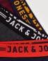 Фото #6 товара Jack & Jones trunks 3 pack with contrast waistband