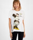 Фото #1 товара Juniors' Minnie Mouse Cotton Relaxed-Fit Graphic T-Shirt