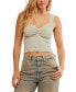 Women's Love Letter Textured Sweetheart Cami