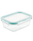 Фото #3 товара Purely Better™ Glass 8-Pc. Rectangular Food Storage Containers, 21-Oz.
