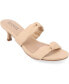 ფოტო #2 პროდუქტის Women's Dyllan Double Strap Kitten Heel Dress Sandals