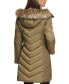 Фото #2 товара Petite Faux-Fur-Trim Hooded Puffer Coat