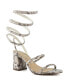 ფოტო #1 პროდუქტის Women's Belleza Spiral Strap Sandals