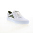 Фото #3 товара Lakai Manchester MS4230200A00 Mens White Skate Inspired Sneakers Shoes