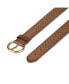 Фото #2 товара Women's Studded Fully Adjustable Perforated Leather Belt