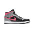 Фото #2 товара Кроссовки Nike Air Jordan 1 Mid Pink Shadow (Серый, Черный)