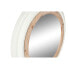 Фото #4 товара Настенное зеркало Home ESPRIT Белый Коричневый Натуральный Ель Средиземноморье 65 x 6 x 65 cm