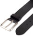 Фото #4 товара Men's Heavy Brass Buckle Leather Belt