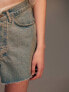 Topshop denim lover short in dirty bleach Dirty Bleach, 36 - фото #5