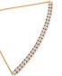ფოტო #3 პროდუქტის Diamond Row Bolo Bracelet (3/4 ct. t.w.) in Sterling Silver, 14k Gold-Plated Sterling Silver or 14k Rose Gold-Plated Sterling Silver
