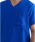 Men's Brighton 3-Pocket Scrub Top royal green, Large - фото #2