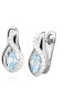 Silver earrings with zircons SVLE0647SH8M300