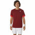 Men’s Short Sleeve T-Shirt Asics Court Dark Red Tennis