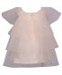 Baby Girls Three Tiered Spangled Tulle Dress