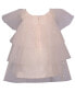 Фото #3 товара Baby Girls Three Tiered Spangled Tulle Dress