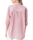 ფოტო #2 პროდუქტის Women's Amanda Striped Button-Front Shirt