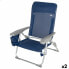Фото #1 товара Пляжный стул Aktive Slim Складной Тёмно Синий 47 x 87 x 58 cm (2 штук)