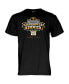 Фото #2 товара Men's and Women's Black Iowa Hawkeyes Women's Basketball Crossover at Kinnick T-shirt