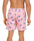 Men's Quick-Dry Performance Flamingo-Print 7" Swim Trunks, Created for Macy's