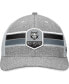 Фото #2 товара Men's Heather Gray Arkansas Razorbacks Essential Trucker Adjustable Hat