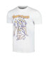 ფოტო #3 პროდუქტის Men's White The Temptations Line Art T-shirt
