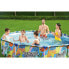 Фото #5 товара Бассейн съемный Bestway Steel Pro 305 x 66 см - 4062 л, с фильтром, синий, отлично подходит для детей, устойчив к коррозии, круглый, из полиуретана и ПВХ.