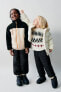 Фото #4 товара Трикотажный свитер с принтом — ski collection ZARA