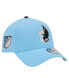 Фото #1 товара Men's Light Blue Minnesota United FC 2024 Kick Off Collection 9FORTY A-Frame Adjustable Hat