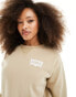 Фото #2 товара Levi's sweatshirt with small batwing logo in tan