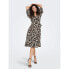 ONLY Olivia Wrap Midi 3/4 Sleeve Dress