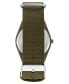 ფოტო #3 პროდუქტის Women's Three-Hand Quartz Olive Green Oceanwork Plastic Bracelet Watch, 38.5mm