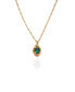 ფოტო #1 პროდუქტის Emerald Green Pendant Necklace