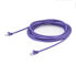 Фото #7 товара StarTech.com Cat5e Ethernet Patch Cable with Snagless RJ45 Connectors - 7 m - Purple - 7 m - Cat5e - U/UTP (UTP) - RJ-45 - RJ-45