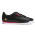 Фото #1 товара Puma Sf Roma Via Perforated Lace Up Mens Black Sneakers Casual Shoes 30751701