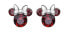 Glittering silver Minnie Mouse stud earrings ES00028SJANL.CS