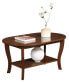 Фото #2 товара 36" Medium-Density Fiberboard American Heritage Oval Coffee Table