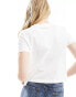 Calvin Klein Jeans monologo baby t-shirt in white 2XL - фото #8