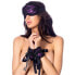 Фото #2 товара Наручники и маска для бондажа BONDAGE PLAY Rimba Satin Look цвета фиолетового