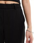 Vero Moda tailored straight leg trousers in black