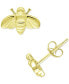 ფოტო #1 პროდუქტის Bee Stud Earrings, Created for Macy's