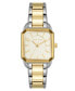 ფოტო #1 პროდუქტის Women's Quartz Two-Tone Alloy Watch, 26mm