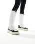 Pajar high leg quilted snow boots in white