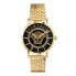 Versace Herren Armbanduhr V-ESSENTIAL gold, schwarz 40 mm VEJ400521