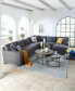 Фото #27 товара Radley Fabric 4-Piece Sectional Sofa, Created for Macy's