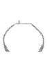 ფოტო #2 პროდუქტის Sterling Silver and Denim Lapis Gemstone Squash Blossom Necklace, 17 - 20 Inches