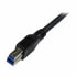 Универсальный кабель USB-MicroUSB Startech USB3SAB1MRA Чёрный 1 m