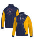 ფოტო #4 პროდუქტის Men's Blue Colorado Rockies Team Classics Half-Zip Jacket